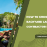 Backyard Landscape Renovation