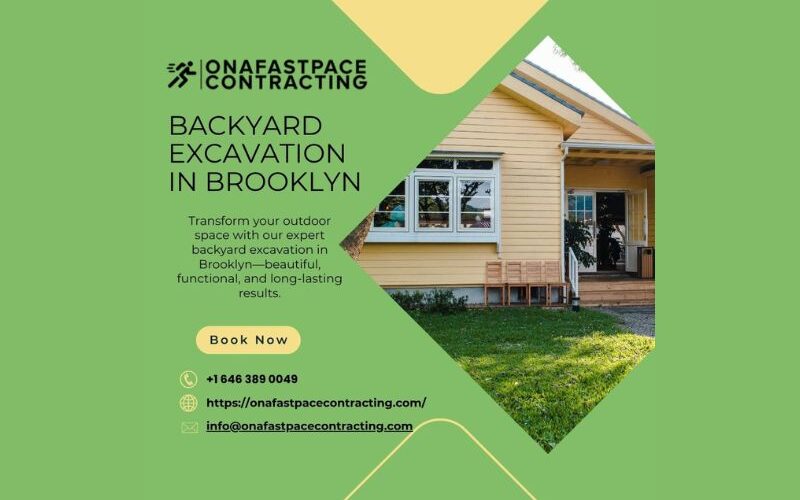 Backyard Excavation in Brooklyn- Key Benefits, Choosing the Right Contractor 3 backyard Excavation In brooklyn